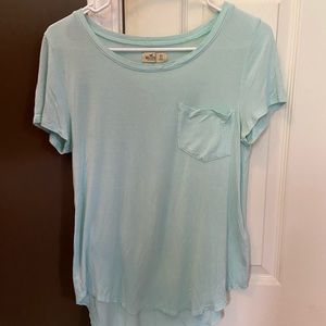 Light blue Hollister top